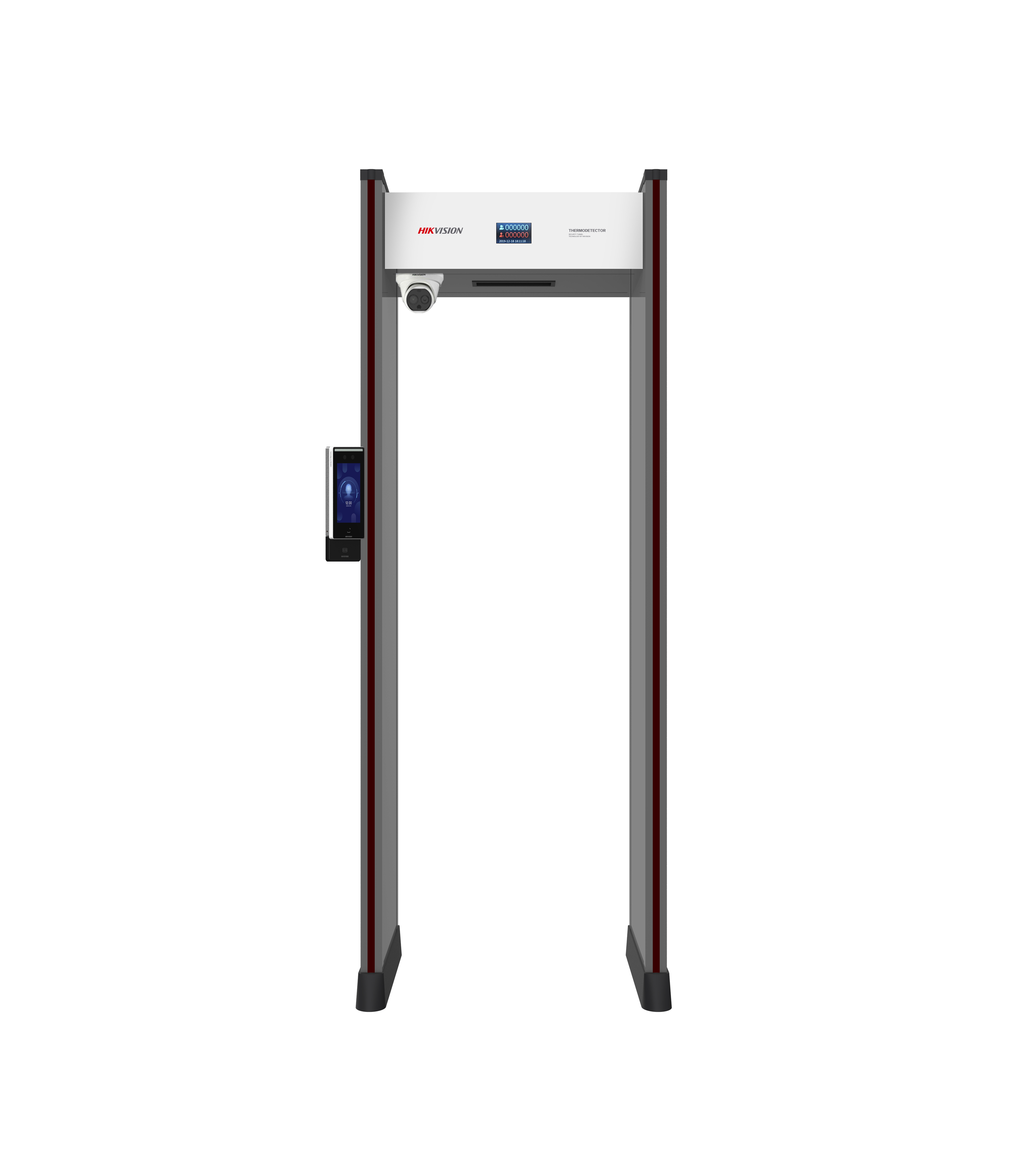 sd-500g人证测温安检门 - 杭州苏盾电子科技有限公司